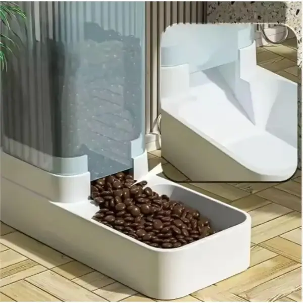 2 Piece  Automatic Pet Feeder & Drinker Set
