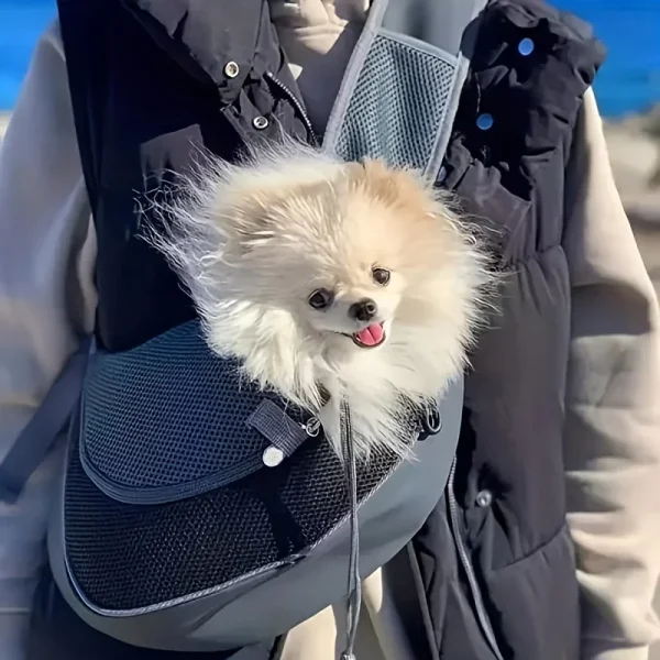 Dog Sling Mesh Crossbody Bag