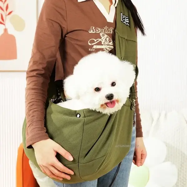 Pet Crossbody Shoulder Bag For Outdoor Travel
