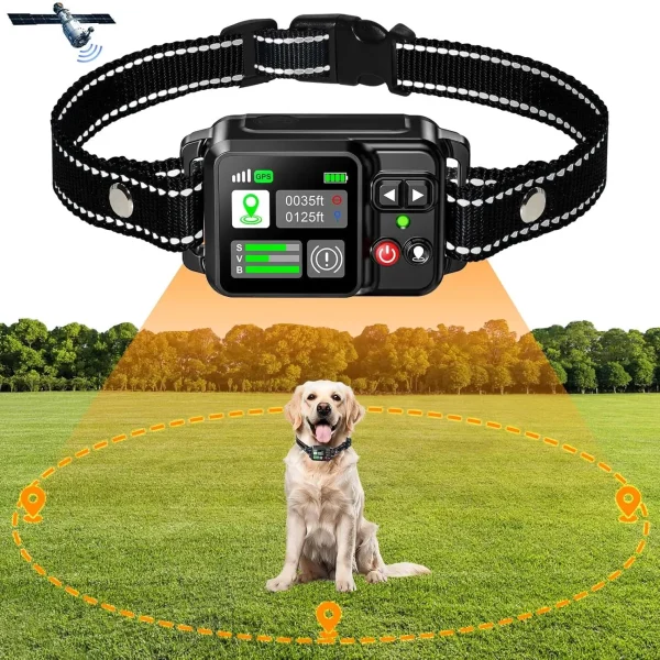 Wireless Electric dog fencing with GPS
