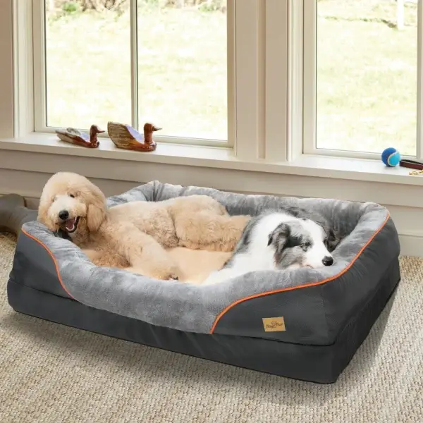 Large Anti Allergy Warm Fleece Dog Bed